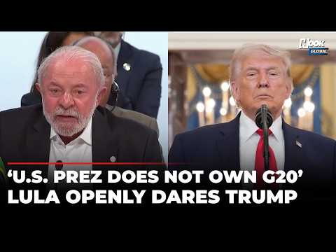 Lula Absolutely Tears Into Trump Over Iran, Gaza & Excluding South Africa From G20 Summit