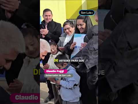 Poggi entregó viviendas, bicis y anunció obras en Fortuna.