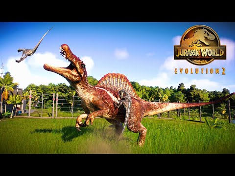 Raptors Pack Hunting vs Medium and Large Dinosaurs | Jurassic World Evolution 2