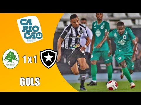 BOAVISTA 1 X 1 BOTAFOGO | CAMPEONATO CARIOCA | GOLS