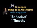 Book of 1 Timothy in 5 minutes