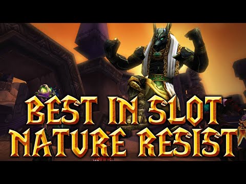 Classic WoW Hunters: Best in Slot Nature Resist (PHASE 5)