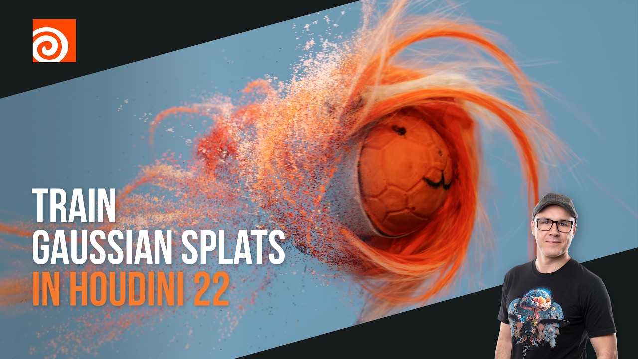 Training Gaussian Splats in Houdini 22 – The Complete Workflow