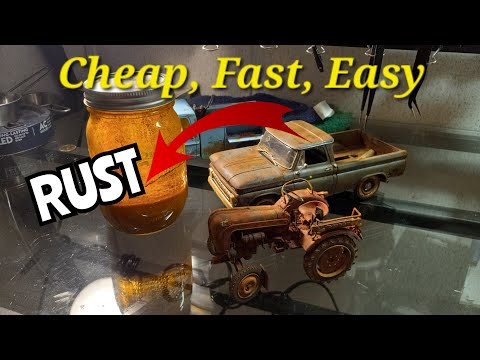 Homemade Rust Solution For Models