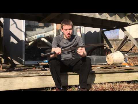 Honshu Boshin Tactical Wakizashi: Cuts and Review