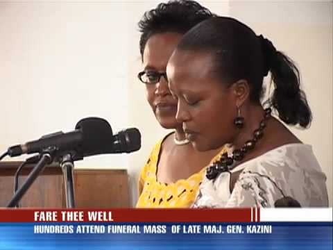 Hundreds throng Kazini funeral mass