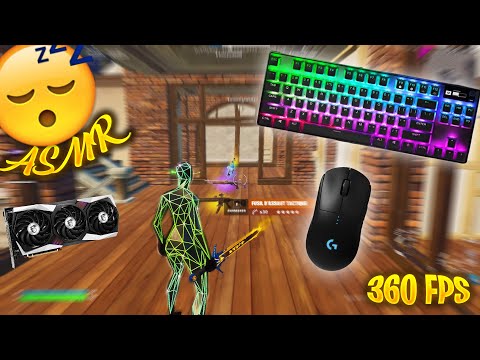 APEX 7 TKL KEYBOARD ASMR 😍 FORTNITE GAMEPLAY RX 6900 XT 360FPS 4K🎧
