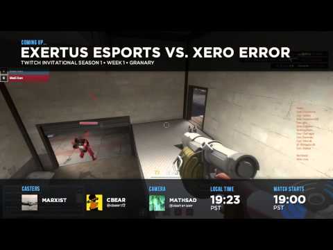 TF.TV/Twitch Invitational - Group Stage Round 3: Exertus eSports vs. Xero Error Gaming