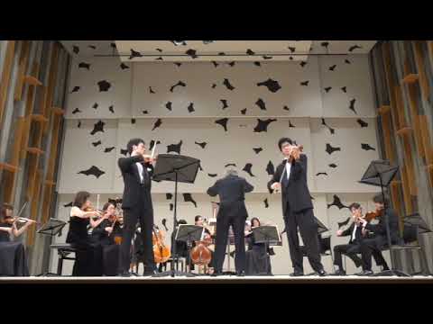 バッハ：2つのヴァイオリンのための協奏曲　ニ短調　Bach: Concerto for two violins in d minor BWV1043