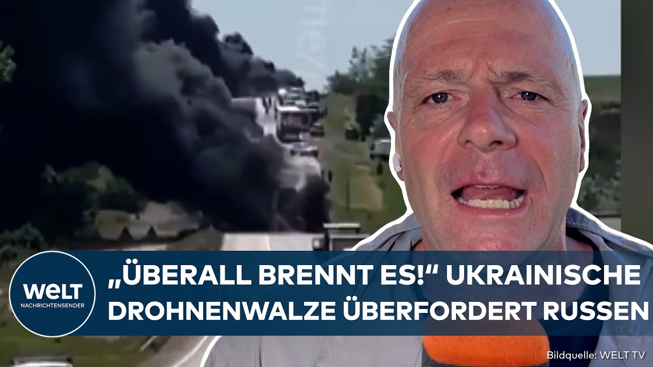 PUTINS KRIEG: "Überall brennt es!" – Ukrainische Erfolge macht Russen zunehmend aggressiv