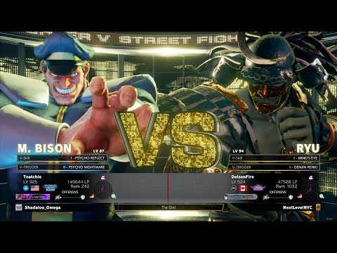 [SFVCE] Tnatchie (M. Bison) vs Delzonfire (Ryu) @ NLBC Online Edition #2