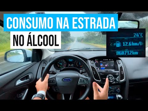 CONSUMO FORD FOCUS 1.6 CÂMBIO MANUAL NA ESTRADA NO ALCOOL