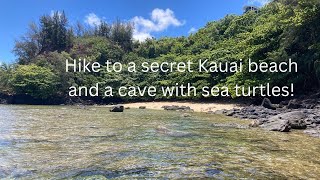 How to Hike to Turtle Cove and Sealodge Beach (Kauai)