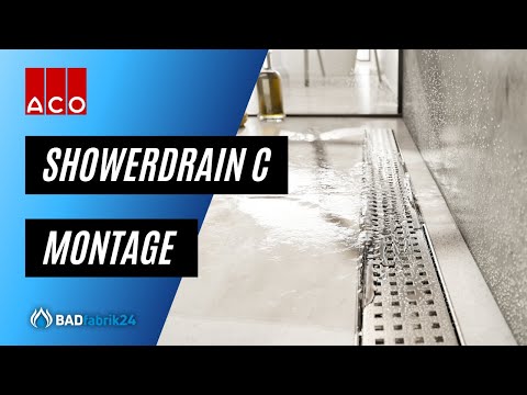 ACO ShowerDrain C Einbau