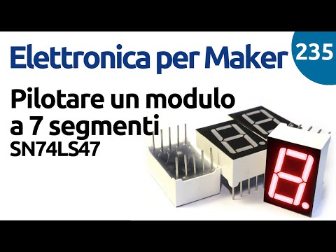 Driving a 7-Segment LED Module with the SN74LS47 - Video 235