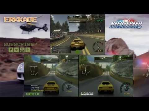 Comparison - Need For Speed: Hot Pursuit 2 PS2 vs XBOX vs GC