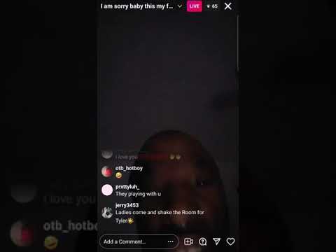 Tyler J Cries over his girl. Part 2 Instagram Live