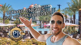 I Stayed 3 Nights at the Helios Grand Hotel... Is it Worth the Cost? | Epic Universe Orlando