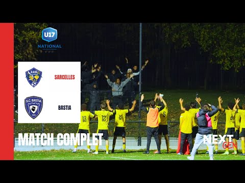MATCH COMPLET | AAS Sarcelles vs SC Bastia | Championnat National U17 - Poule B