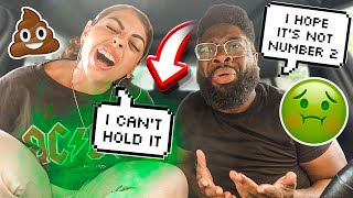 ACTING LIKE I HAVE EXTREMELY BAD GAS WHILE DRIVING!! "PRANK ON MY HUSBAND" *HILARIOUS*