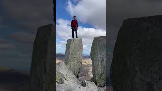 Tryfan Adam &amp; Eve jump