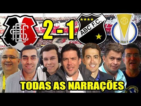 Todas as narrações - Santa Cruz 2 x 1 ABC / Brasileirão Série C 2019