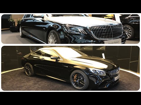Mercedes Maybach S650 Pullman and S63 AMG Coupe Walkaround