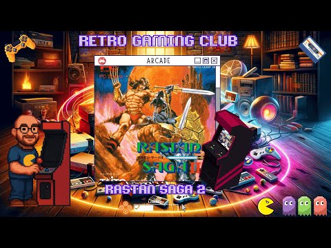 Rastan Saga II | Arcade | Review & Gameplay | Classic Hack & Slash Action!