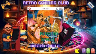 Rastan Saga II | Arcade | Review & Gameplay | Classic Hack & Slash Action!