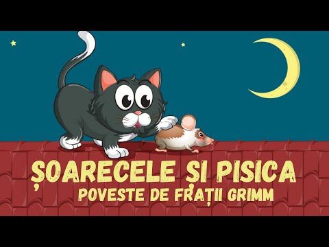 Șoarecele și pisica - Poveste pentru copii de Frații Grimm | Basme în limba română