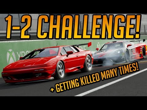 Forza 7 1-2 Challenge w/ Johnson (Getting Killed Over and Over)