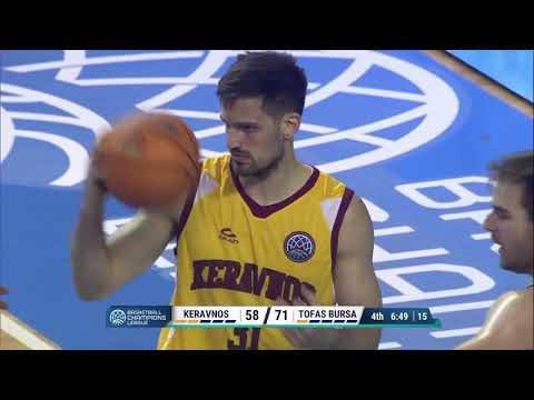 TC3 Keravnos vs Tofas Bursa   UF   Basketball Champions League