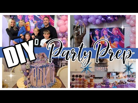 K-Pop Demon Hunters Party Prep 🎤 DIY Decor, Cake & At-Home Birthday