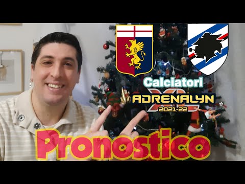 Calciatori Panini 2021 2022 Adrenalyn XL pronostico Genoa vs Sampdoria