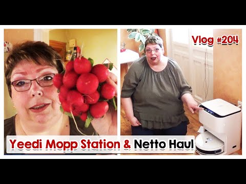 🏡 Daily Vlog #204  | Yeedi Mop Station | Netto Haul | Wrap Pizza | 🏡