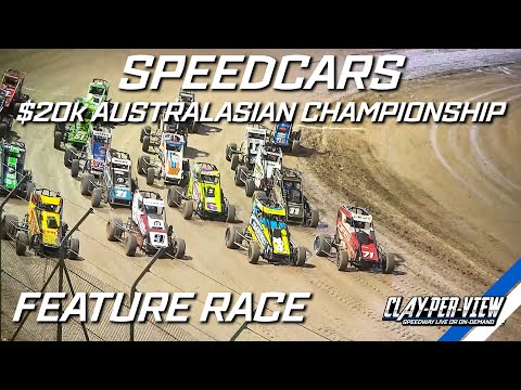 Speedcars | $20k Australasian Championship - Murray Bridge - 9th Apr 2023 | Clay-Per-View Highlights