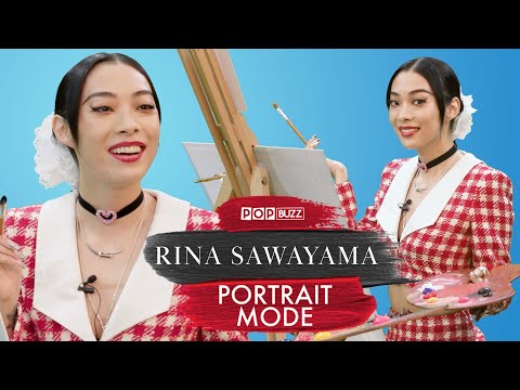 Rina Sawayama Paints A Self-Portrait And Answers Questions About Her Life | Portrait Mode