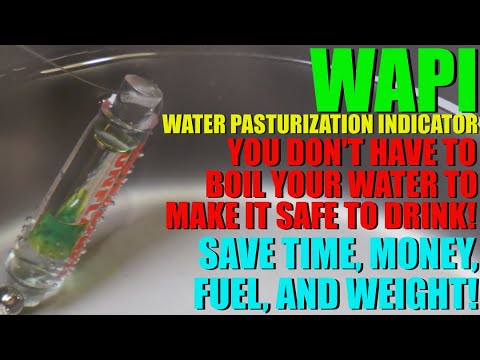 Don't BOIL Your Water Again! - Use a WAPI Instead!
