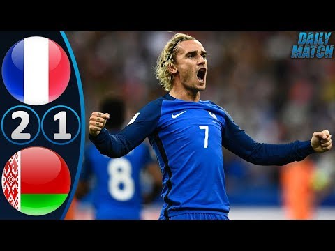 France vs Belarus 2-1 - All Goals & Highlights 10/10/2017 HD