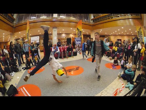 четвертьфинал OneBiz vs Feodal vs Chir - 1x1 breakdance - Победа Жизни 2019