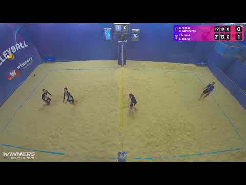 12:15 V. Kelbas / V. Tyshchenko - I. Datsiuk / S. Zalizko 21.03.2023 | Winners Beach Volleyball