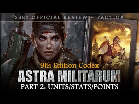 *NEW* Astra Militarum Codex Review P2: Units/Stats/Points | Warhammer 40K