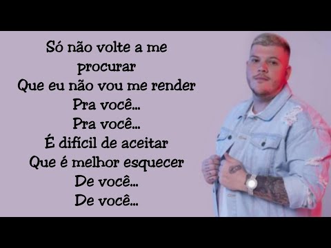 Falso Amor (Letra) - UM44K e Ferrugem