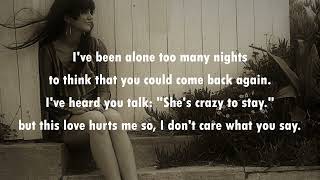 Love Has No Pride  LINDA RONSTADT  (with lyrics)