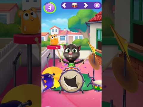 My talking tom 2 broken drums #shorts #talkingtom #mytalkingtom2