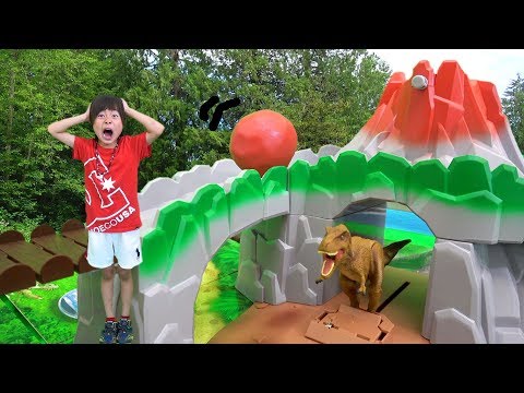 恐竜ワールドにきたよ！探検したのは…夢???