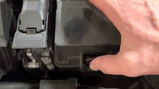 Kia telluride with tow package recall fuse removal