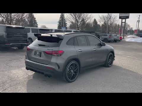 2023 Mercedes-Benz GLA AMG GLA 45 4MATIC SUV in Gray for sale at Royal Chevrolet in Orangeville, ON