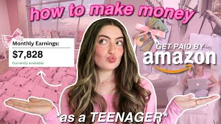 how to make money FAST as a TEEN 2024! *easy tutorial* AMAZON business for age 12,13,14,15,16