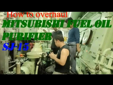 How to overhaul dismantle clean mitsubishi sj15 purifier